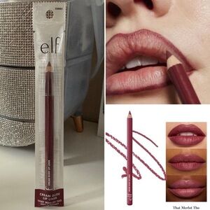 3/$15 Elf Cream Glide Lip Liner “That Merlot Tho” Soft Burgundy Lip Liner